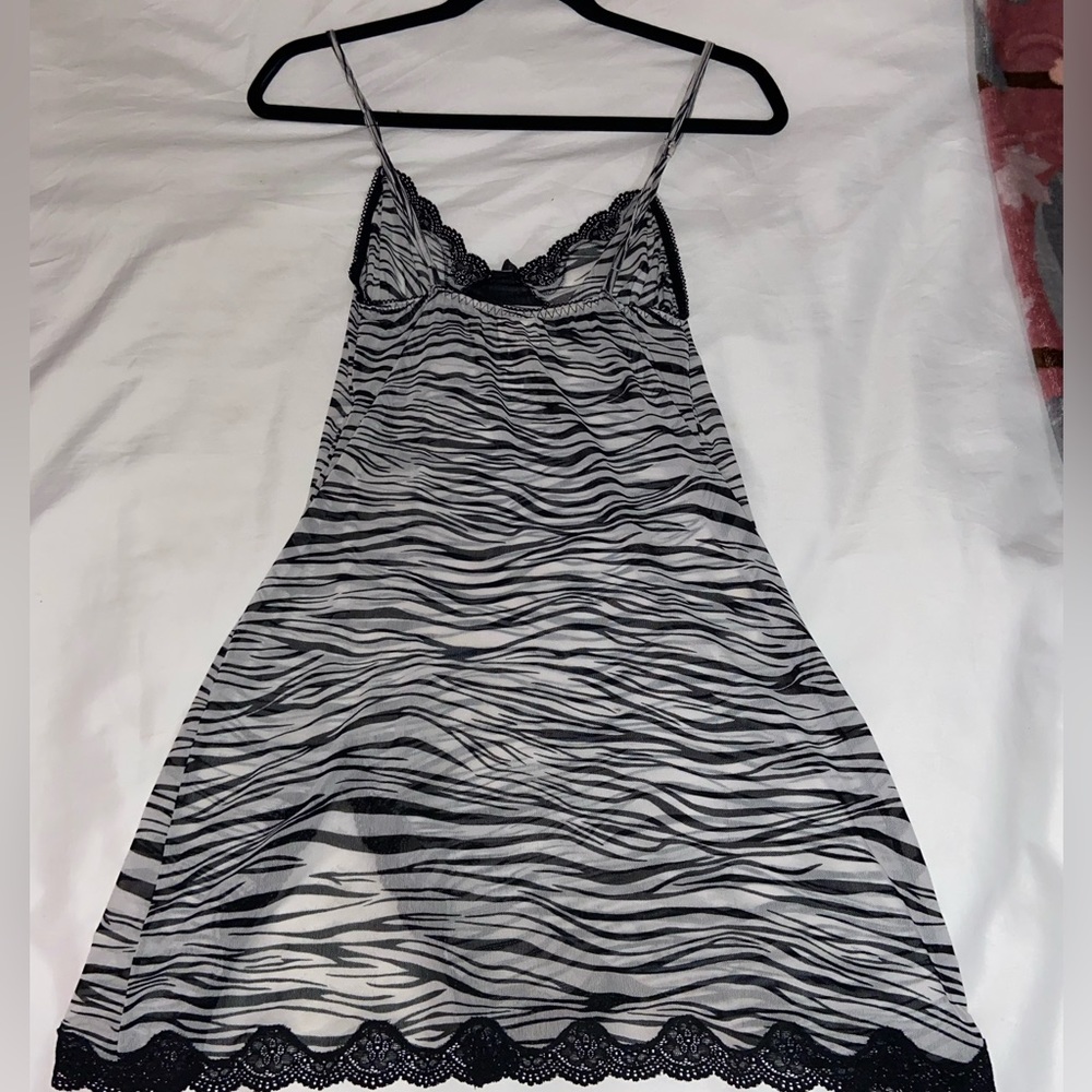 Slip dress zebra print - Picture 3 of 4